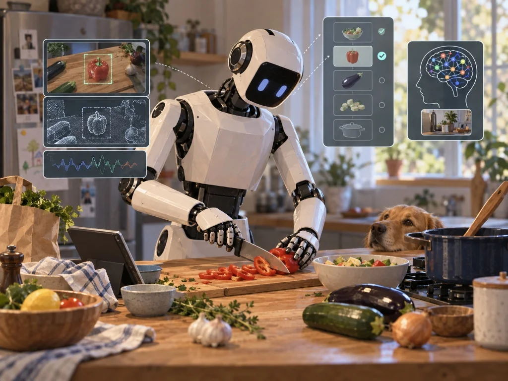 Ilustración sobre Embodied large language models enable robots to complete complex tasks in unpredictable environments